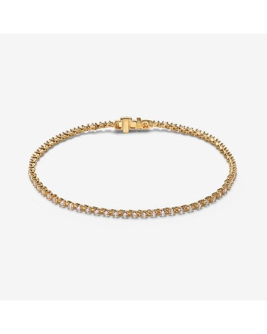 Pandora Metallic Era Lab-Grown Diamond Tennis Bracelet