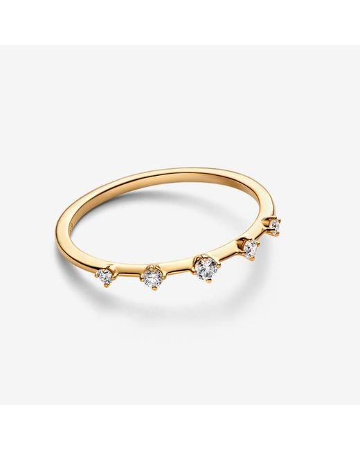 Pandora Metallic Era Lab-Grown Diamond Station Ring