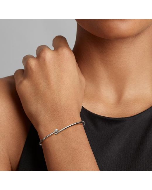 Pandora Metallic Nova 14K Lab-Grown Diamond Open Bangle