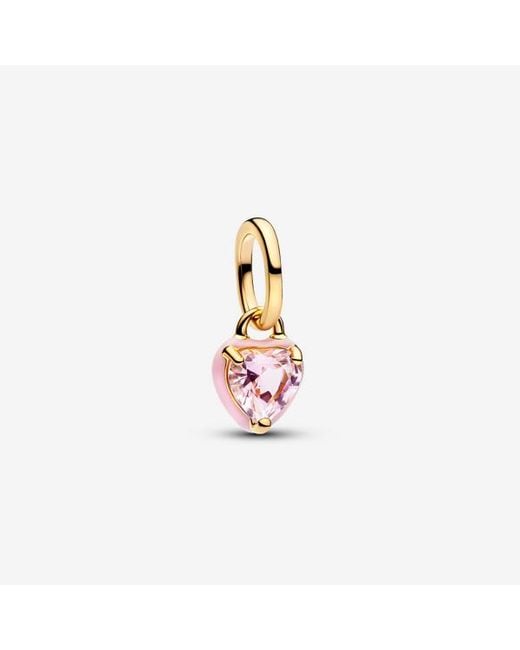 Pandora Metallic Chakra Heart Mini Dangle Charm