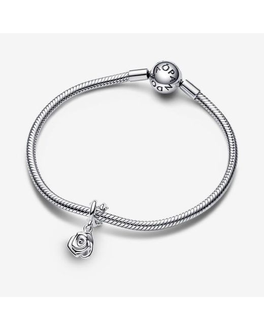 Pandora White Rose