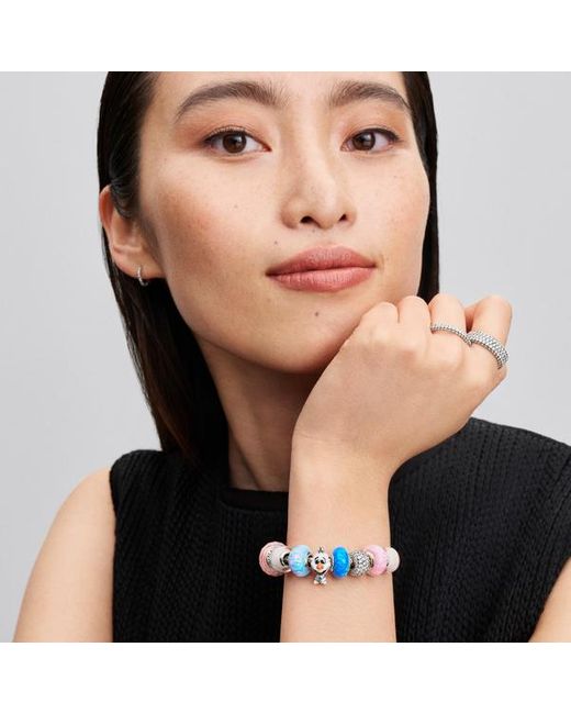 Pandora Blue Opalescent Ocean Deep Charm