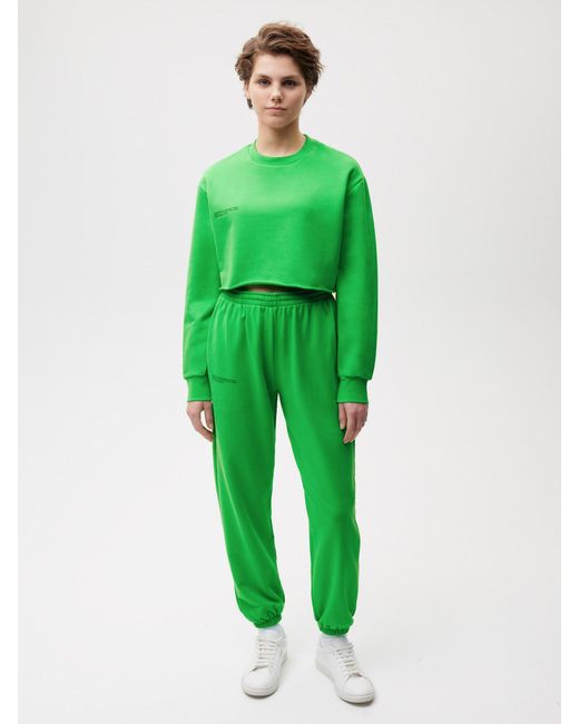 pangaia cropped sweatshirt