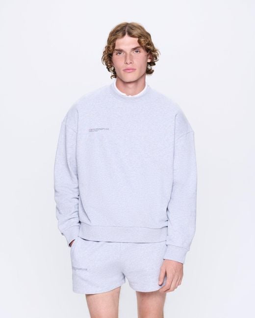 PANGAIA Gray 365 Midweight Sweatshirt for men
