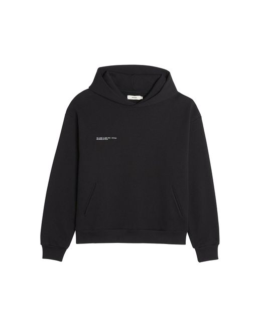 PANGAIA Black 365 Heavyweight Hoodie for men