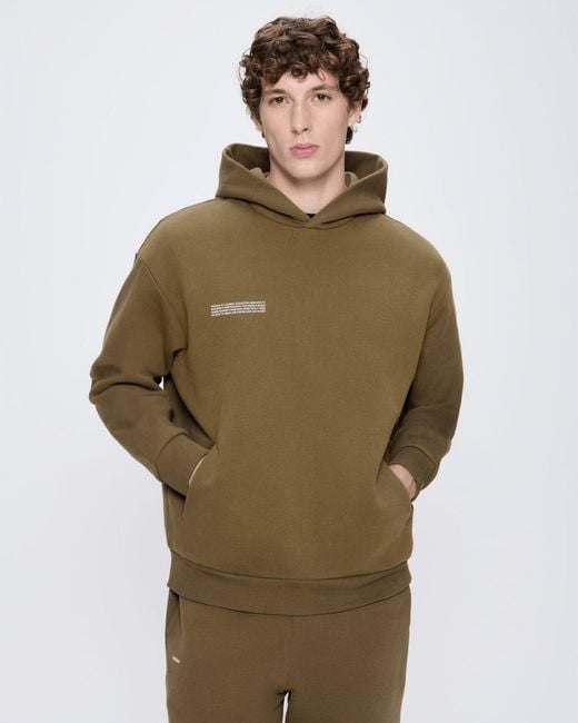 PANGAIA Green 365 Heavyweight Soft Organic Cotton Hoodie—Soil