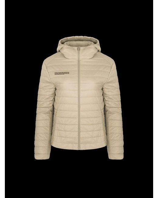 PANGAIA Natural Flower-Warmth Lite Jacket—Wheat