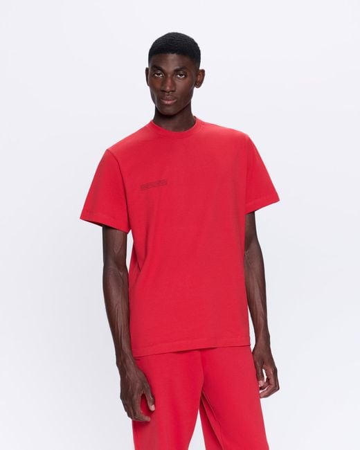 PANGAIA Red 365 Midweight T-Shirt—Goji