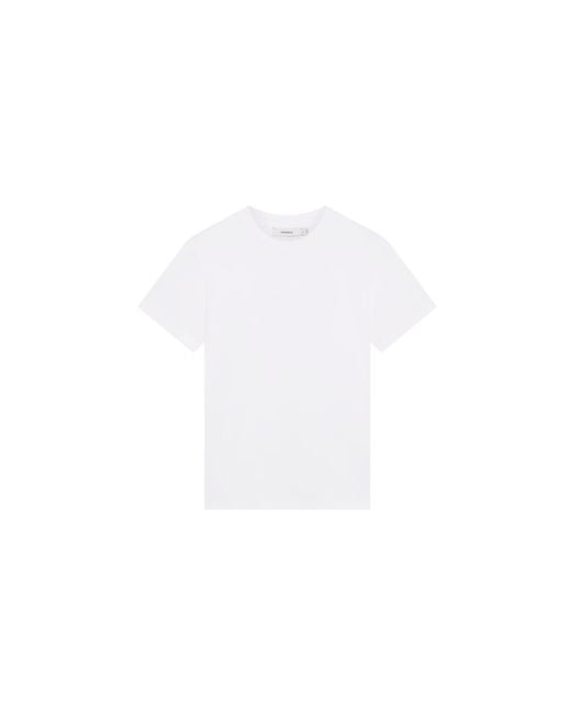 PANGAIA White Interlock T-Shirt—Off