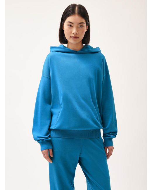 PANGAIA Blue Dna Knitted Hoodie