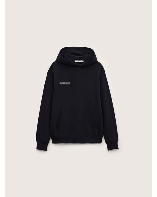 PANGAIA Blue Midweight Hoodie for men