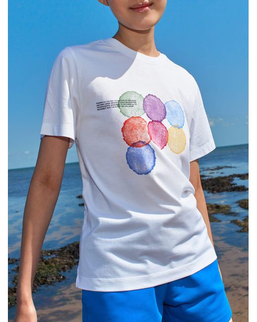 PANGAIA Pink Midweight T-Shirt Seven Circles