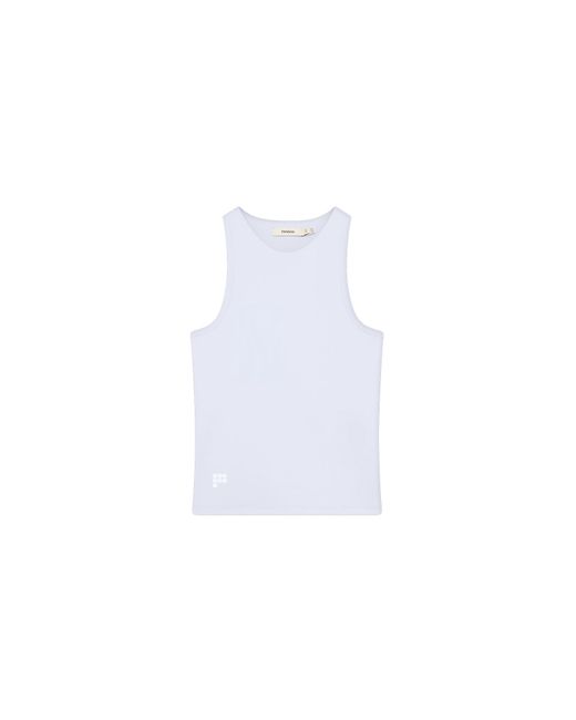 PANGAIA White Court Side Tank Top—Ice