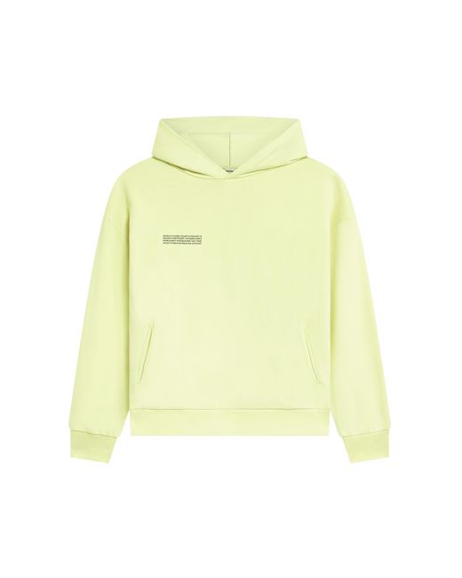 PANGAIA Yellow 365 Midweight Hoodie—Soft Lime for men