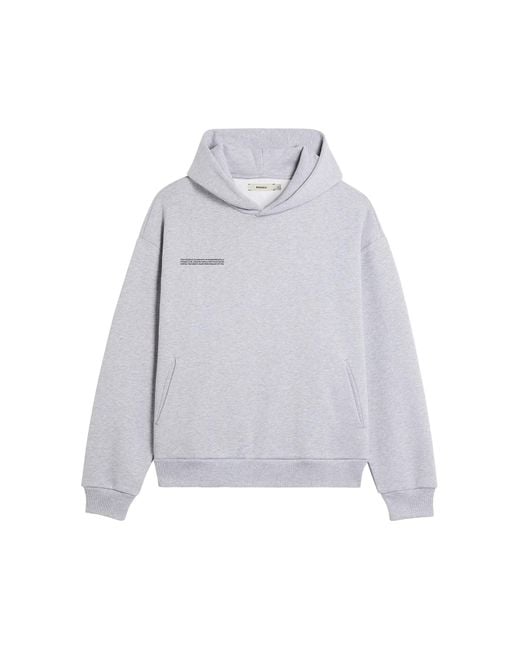 PANGAIA Gray 365 Midweight Hoodie for men