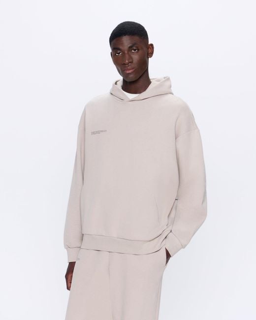PANGAIA Gray 365 Midweight Hoodie for men