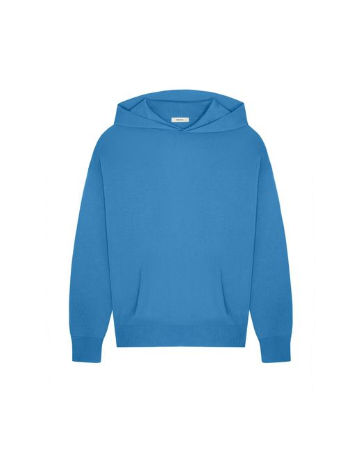 PANGAIA Blue Dna Knitted Hoodie for men