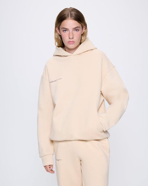 PANGAIA Natural 365 Heavyweight Hoodie—Sand
