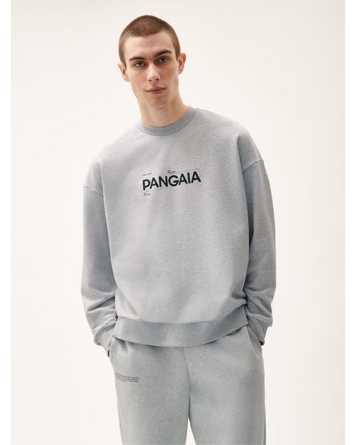 PANGAIA Gray 365 Midweight Definition Sweatshirt