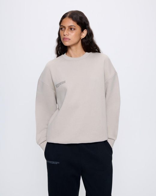PANGAIA Natural 365 Heavyweight Sweatshirt—Stone