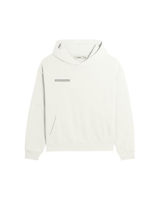 PANGAIA White 365 Midweight Hoodie for men