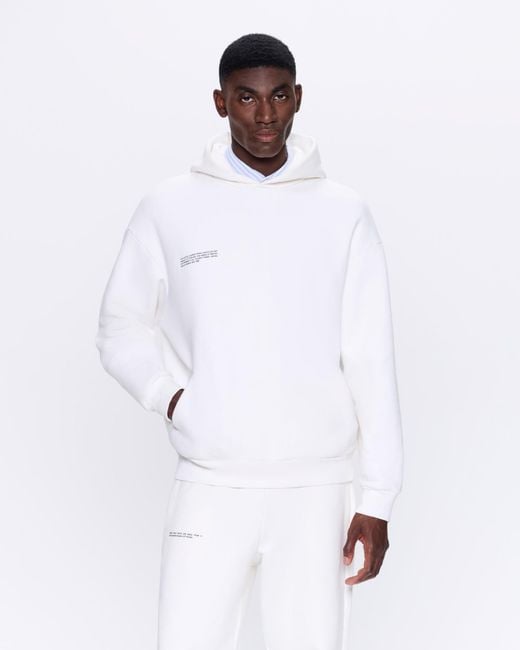PANGAIA White 365 Heavyweight Hoodie for men