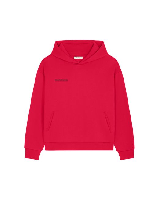 PANGAIA Red 365 Heavyweight Hoodie—Goji