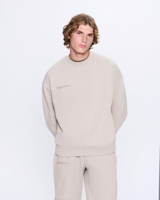PANGAIA Gray 365 Midweight Sweatshirt for men