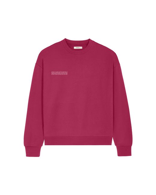 PANGAIA Red 365 Midweight Sweatshirt—Milkyway for men
