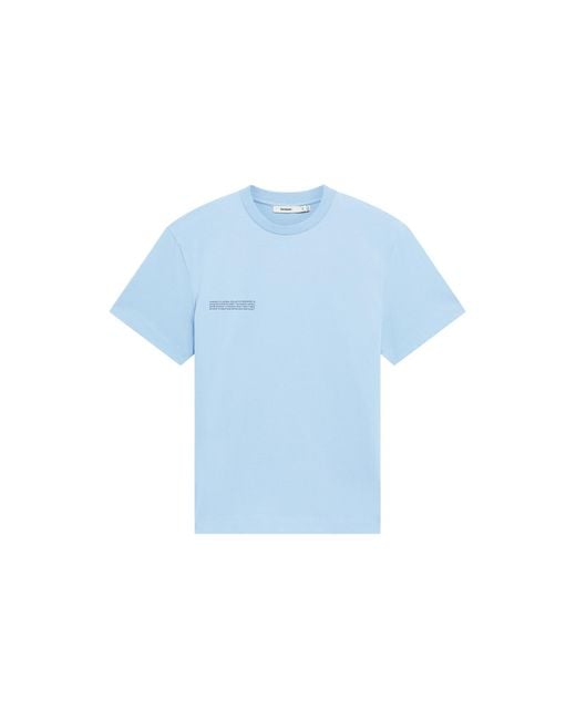 PANGAIA Blue 365 Midweight T-Shirt—Dewdrop for men