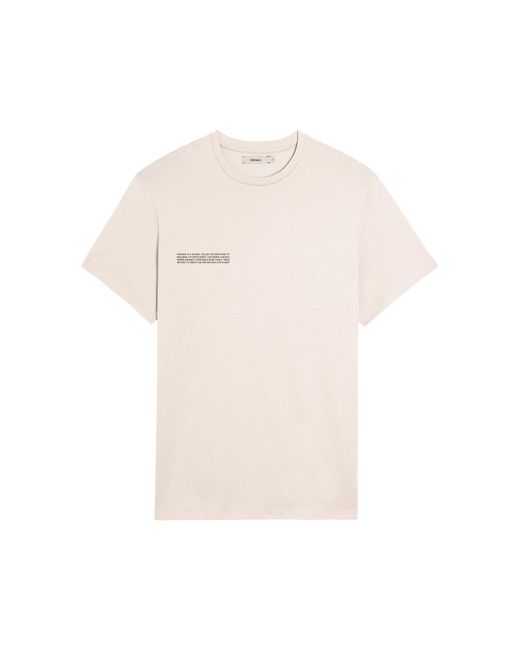 PANGAIA Gray 365 Midweight T-Shirt—Stone for men
