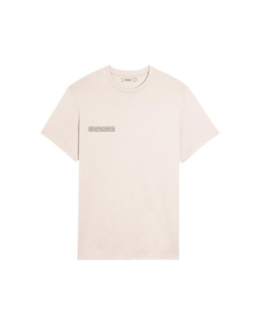 PANGAIA Gray 365 Midweight T-Shirt—Stone for men