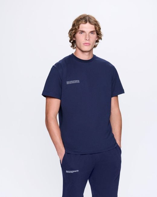 PANGAIA Blue 365 Midweight T-Shirt for men