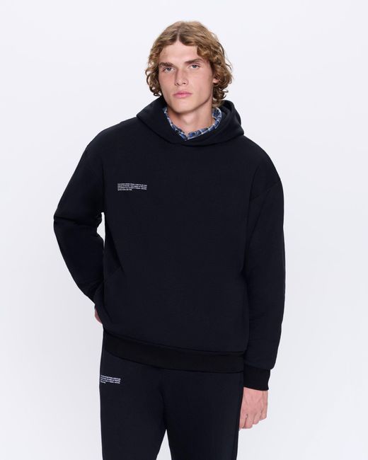 PANGAIA Black 365 Heavyweight Hoodie for men