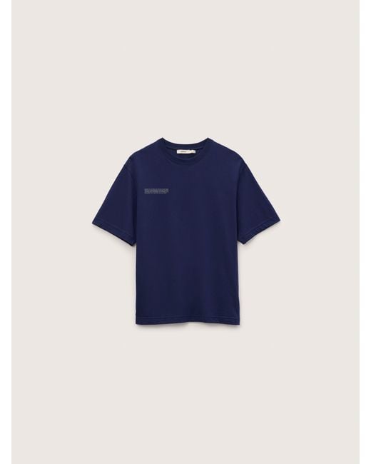 PANGAIA Blue Midweight T-Shirt—Ocean for men
