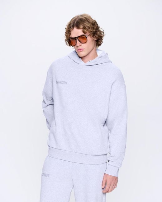 PANGAIA Gray 365 Midweight Hoodie for men