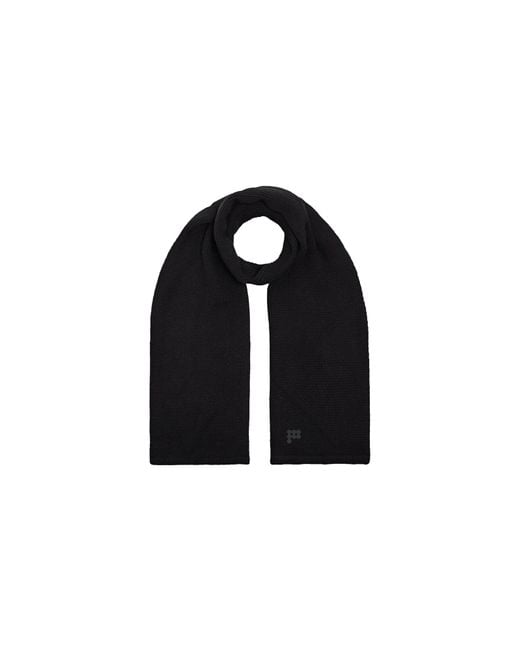 PANGAIA Black Archive Recycled Cashmere Chunky Scarf