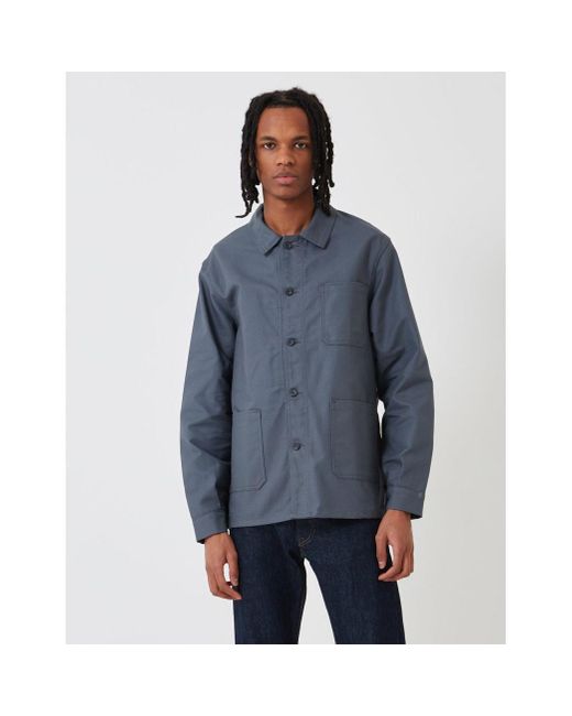 Le Laboureur Gray Cotton Work Jacket for men