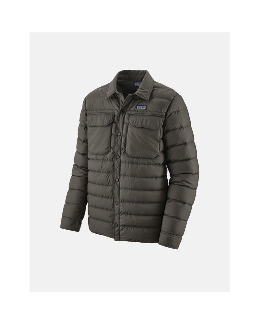 patagonia silent down shirt jacket