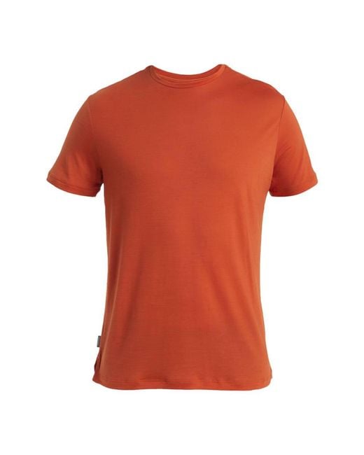 Icebreaker Orange 125 Cool-lite Merino Blend Sphere Iii T-shirt 125 Cool-lite Merino Blend Sphere Iii T-shirt for men