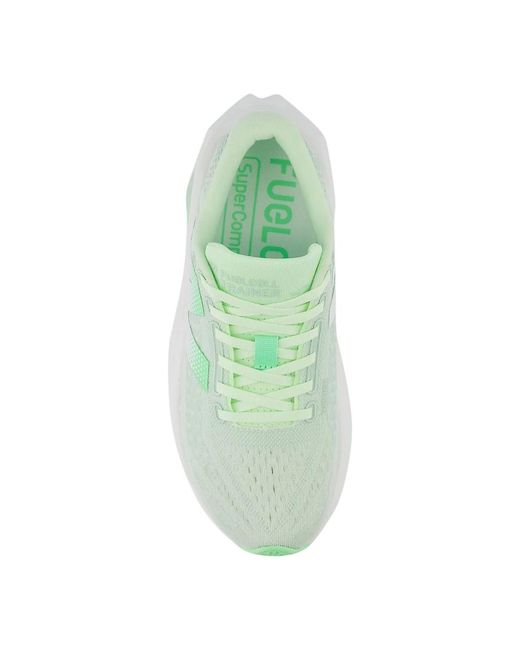 New Balance Green Fuelcell Supercomp Trainer V3 Shoes