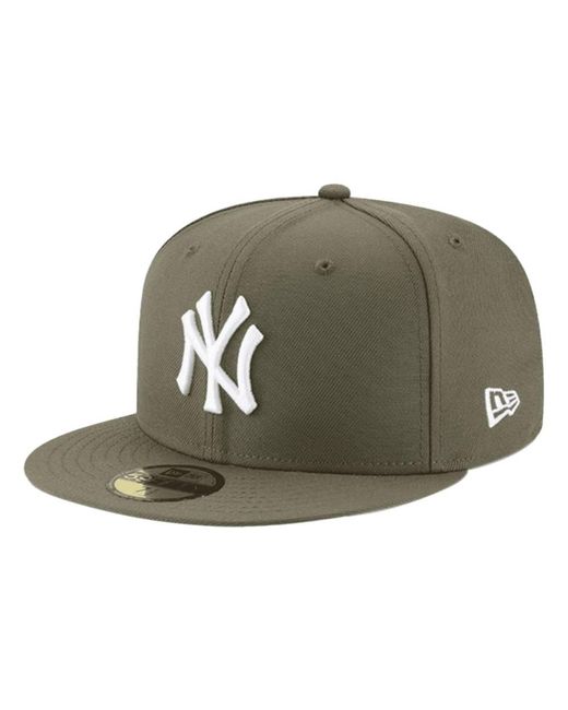 KTZ Green Yankees 59fifty Classic Hat Yankees 59fifty Classic Hat for men