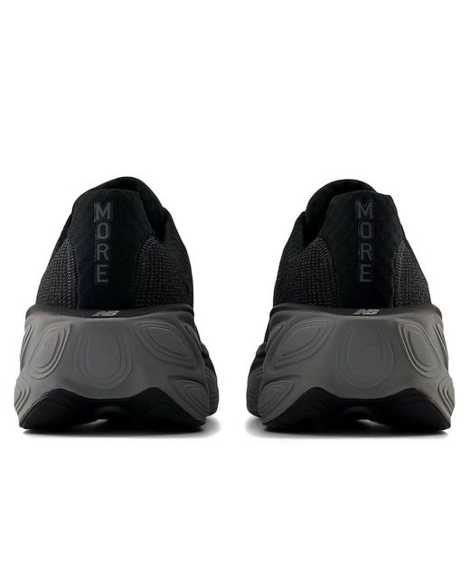 New Balance Black Mens Fresh Foam X More V5 Shoes for men