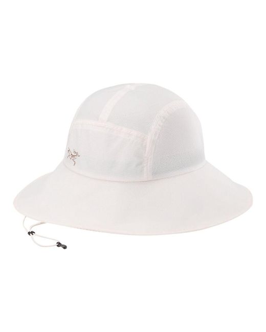 Arc'teryx White Aerios Shade Hat Aerios Shade Hat