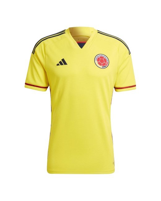 adidas Columbia Home Jersey in Yellow for Men | Lyst