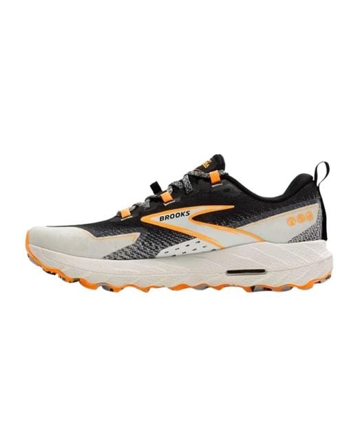 Brooks Black Cascadia 18 Running Shoes for men