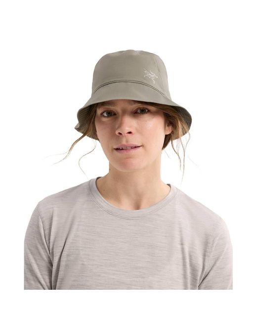 Arc'teryx Gray Aerios Bucket Hat Aerios Bucket Hat for men