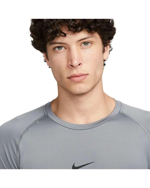 Nike Gray Pro Long Sleeve Compression Pro Long Sleeve Compression for men