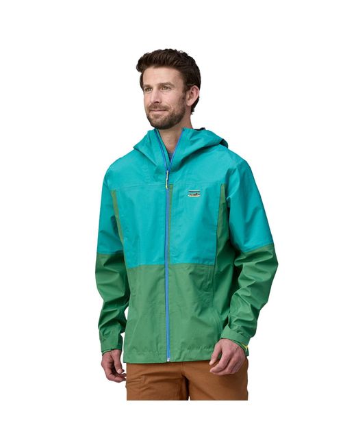 Patagonia Green Boulder Fork Rain Jacket Boulder Fork Rain Jacket for men