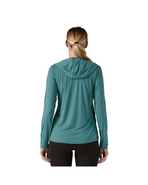 Patagonia Green Capilene Cool Daily Hoody